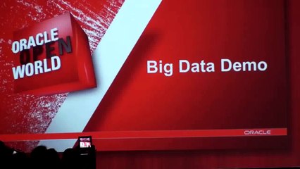 Larry Ellison's Big Data Demo