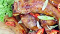 Blue Dragon Sweet Chilli Sauce: Sticky Pork Ribs