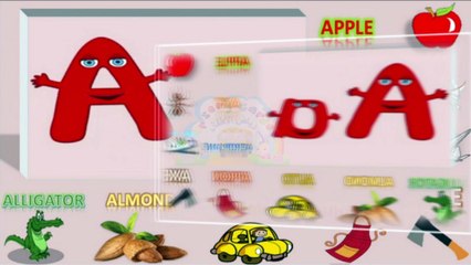 Story alphabets - kids learning, educational video, learn for kids, learning for children