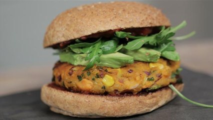 Good Food Good Times: Sweet Potato Burgers