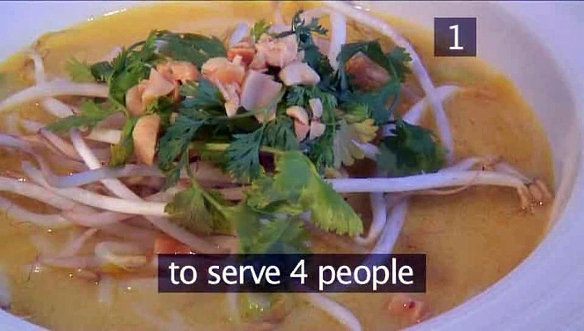 How To Prepare Thai Chicken Noodle Soup