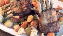 How To Prepare Roasted Vegetables And Lamb Chops