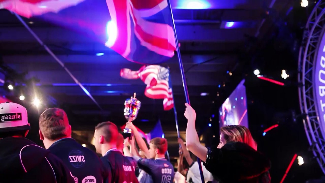 Jonas, MrLeV12, Skyrroz, Wartek, Olivier Morin à l'ESWC COD au Zénith