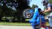 LONGEST Motorcycle WHEELIE On Highway Street Bike STUNTS Long Motorbike WHEELIES Stunt Bike TRICKS