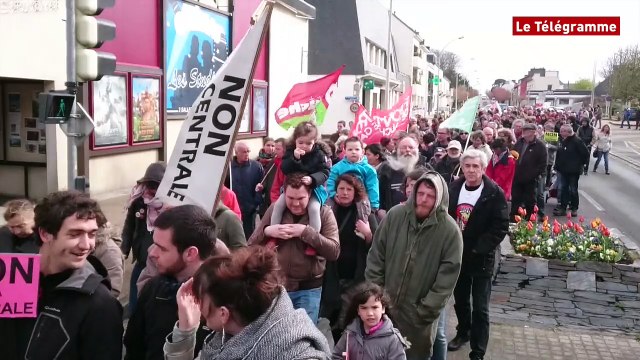 Landivisiau (29). 700 manifestants contre la centrale au gaz