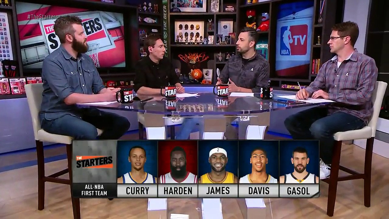 All-NBA First Team- The Starters - April 10, 2015 - NBA Season 2014-15