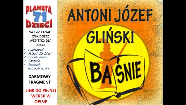 BAŚNIE czyta Jolanta Nord - Antoni Józef Gliński (audiobook, baśnie dla dzieci)