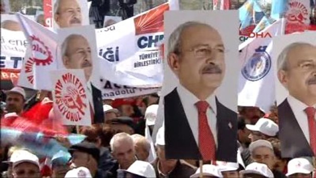 CHP'den İlk Miting Kartal'da