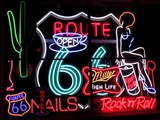 Route 66: Neon Highway (Animated Neon Signs)