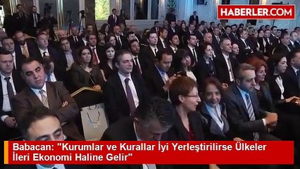Başbakan Yardımcısı Babacan Açıklaması