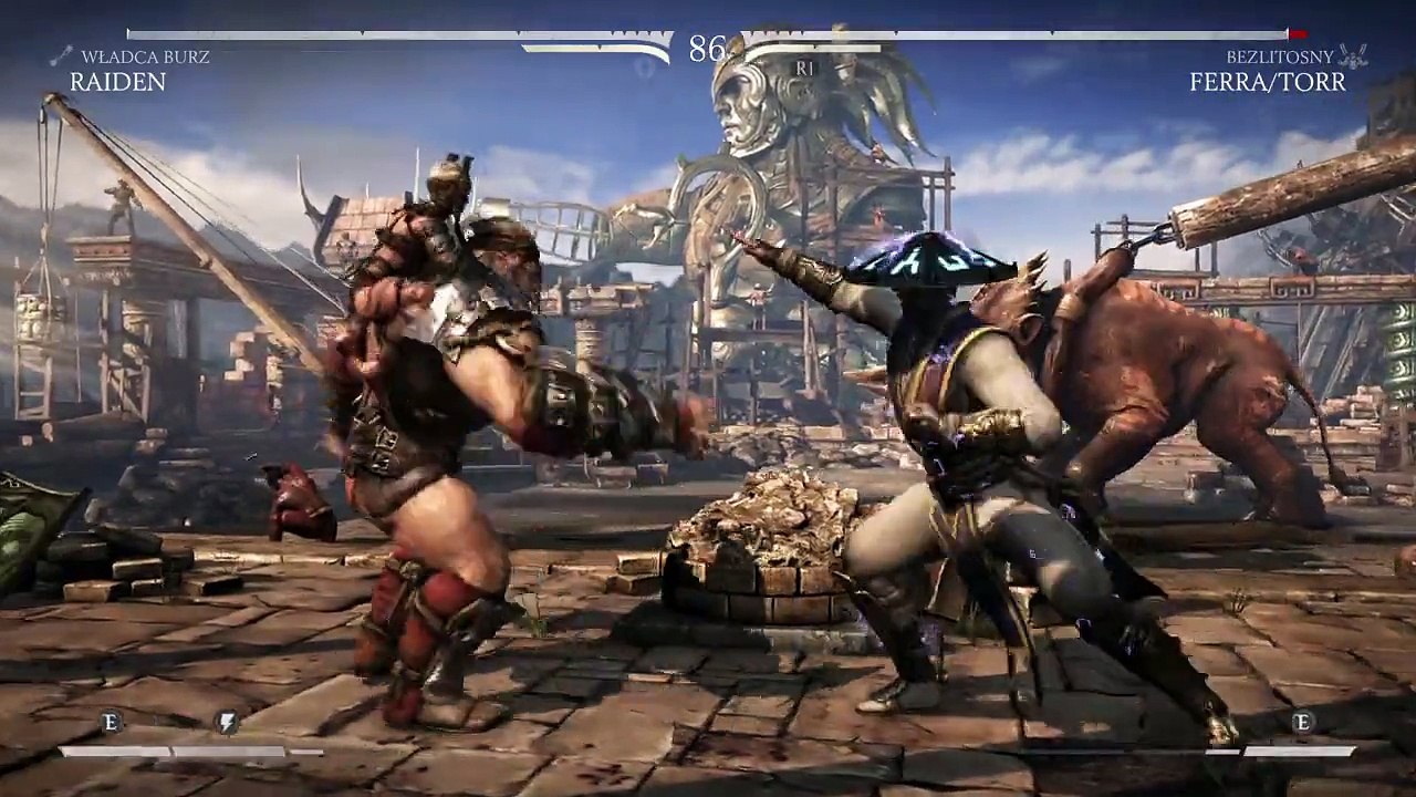 Mortal Kombat X Raiden vs Ferra/Torr X-rays and Raiden's  Fatality