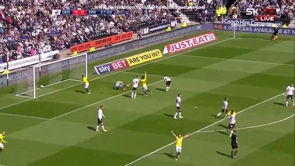 Alex Pritchard 0:1 | Derby County - Brentford 11.04.2015 HD