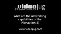 What are the networking capabilities of the Playstation 3?: Sony PS3
