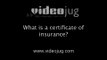 What is a 'certificate of insurance'?: Car Insurance Explained