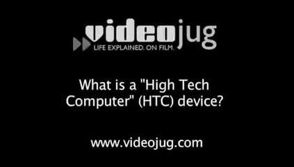 What is a "High Tech Computer" (HTC) device?: Smartphone Basics