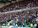 Rangers fantastic away fans serenade Hibs neds