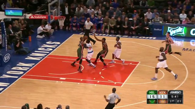 Dunk of the Night- Giannis Antetokounmpo - April 10, 2015 - NBA Season 2014-15