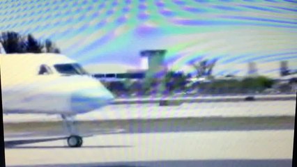 WOW MICHAEL JORDAN'S PRIVATE JET IN CAROLINA BLUE WITH JUMPMAN 23 LOGO