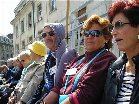 Jehan d'Arc 2012 avec bivouac club camping-car.