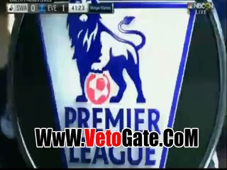 اهداف ايفرتون ضد سوانزى سيتى