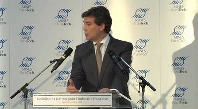 Archive - Colloque à l'Ecole des Mines : discours de clôture d'Arnaud Montebourg