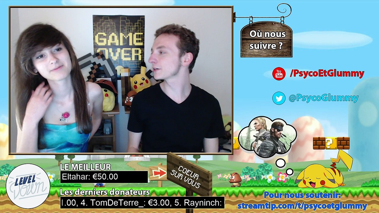 Psyco et Glummy en stream (11/04/2015)