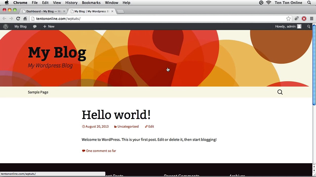 'How To Create A Website (Not A Blog) With WordPress' by Geoff Bl