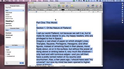 Publishing to ePub from Pages tutorial