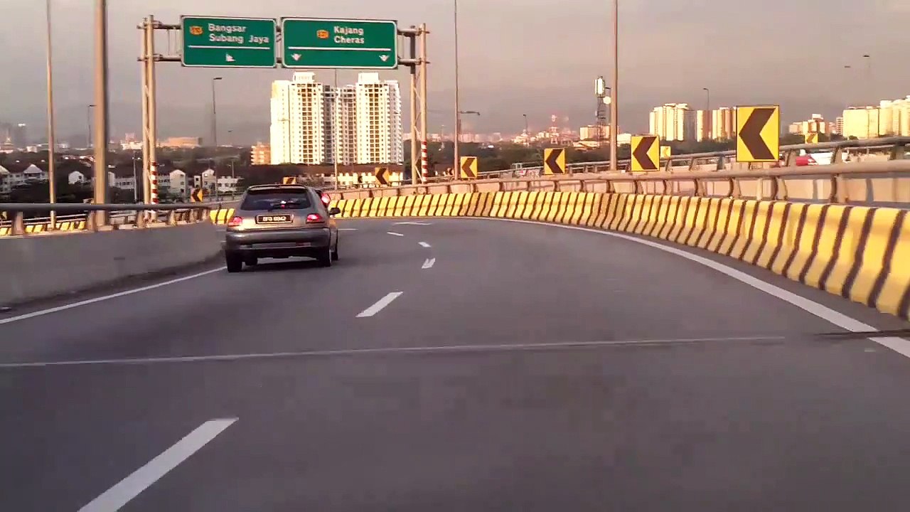 Driving in Kuala Lumpur
