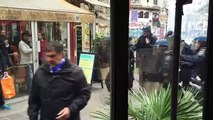 Bagarre supporters Bastia vs Gendarmes Mobiles