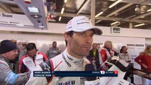 Interivew with Porsche LMP1 Mark Webber after pole position