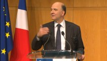 Archive - Pierre Moscovici clôt la réunion 2014 du réseau international à Bercy