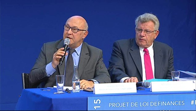Archive - Conférence de presse du Projet de loi de finances pour 2015