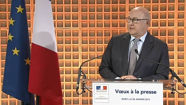Archive - Michel Sapin présente ses voeux à la presse