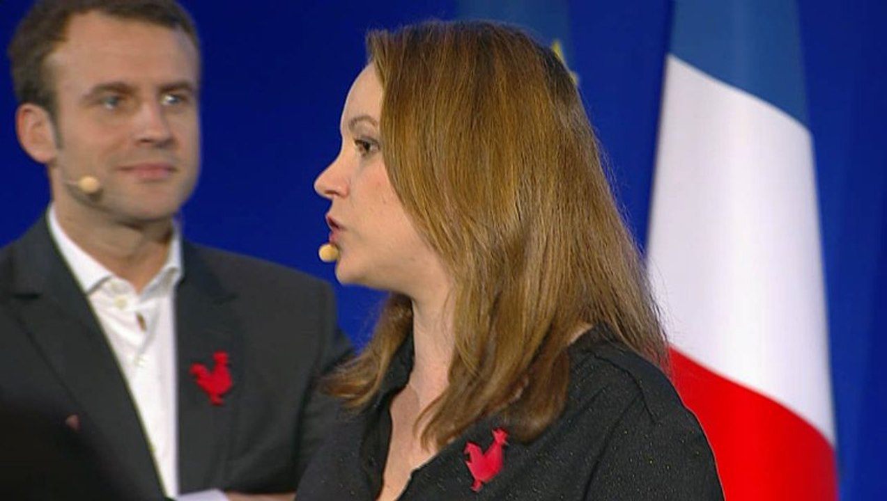 Archive - Emmanuel Macron et Axelle Lemaire présentent leurs voeux à la French Tech