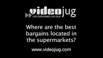 Where are the best bargains located in the supermarkets?: Identifying Shop Tricks