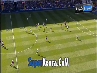 هدف استون فيلا الاول