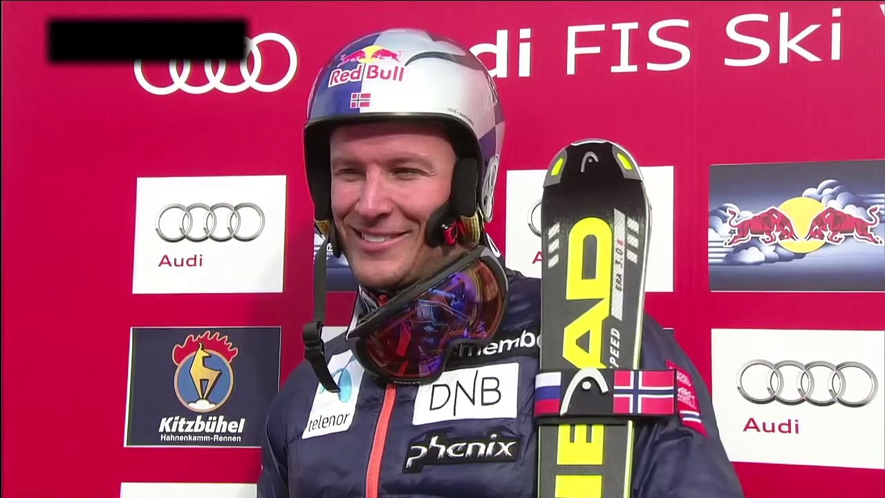 [HD] 720p Hannes Reichelt - Kitzbühel 2014 Downhill FULL RUN - Champion live Kommentar