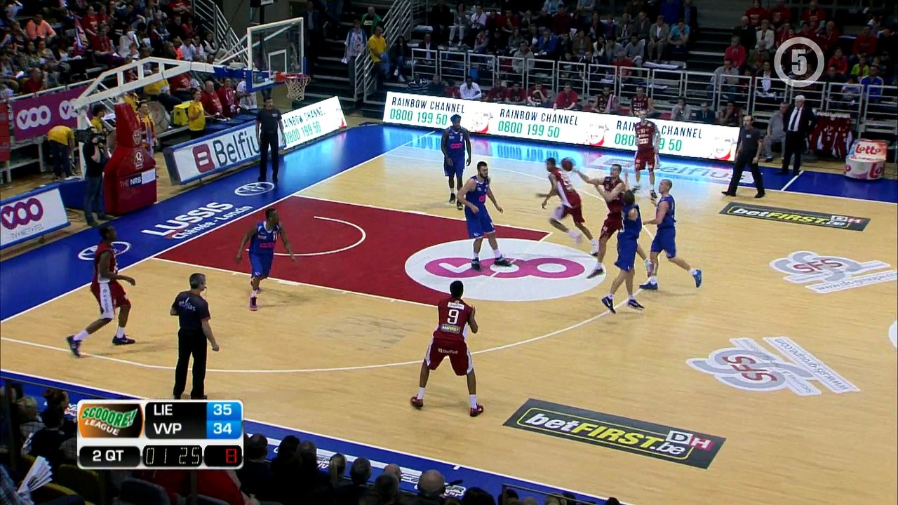 Résumé du match Liège Basket - Wolves Verviers-Pepinster