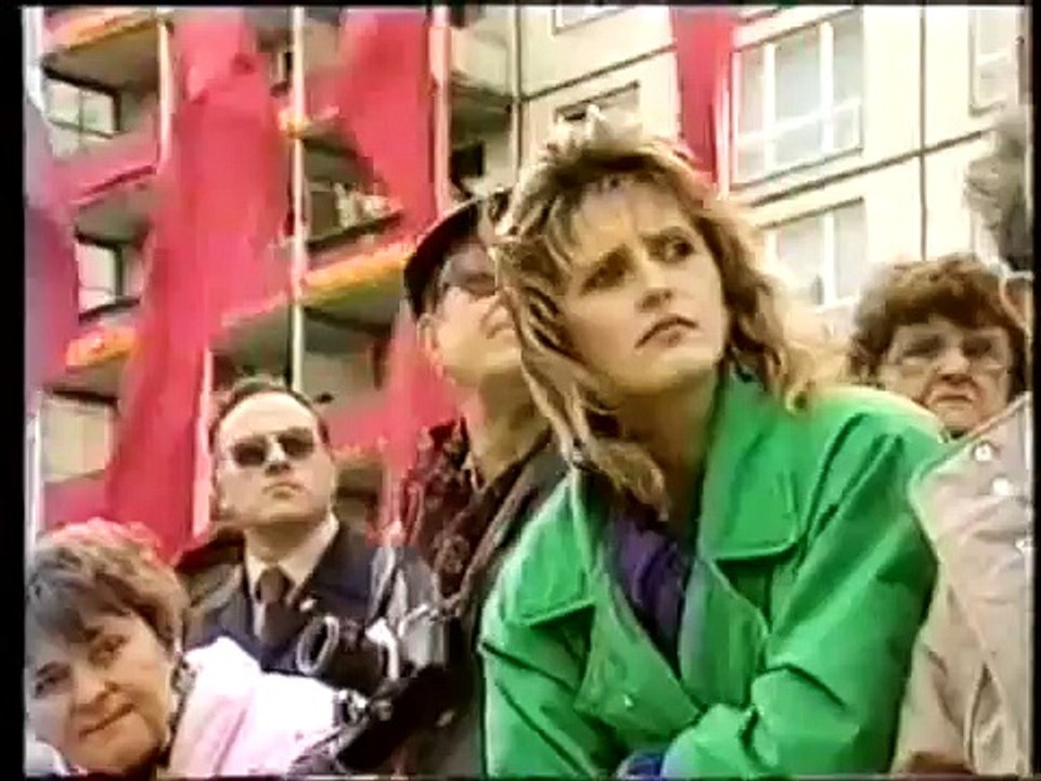 DDR Ehrenparade Karl-Marx-Allee 1988