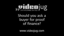 Should I ask for proof of financing from a potential buyer?: Attracting Potential Buyers To A Property