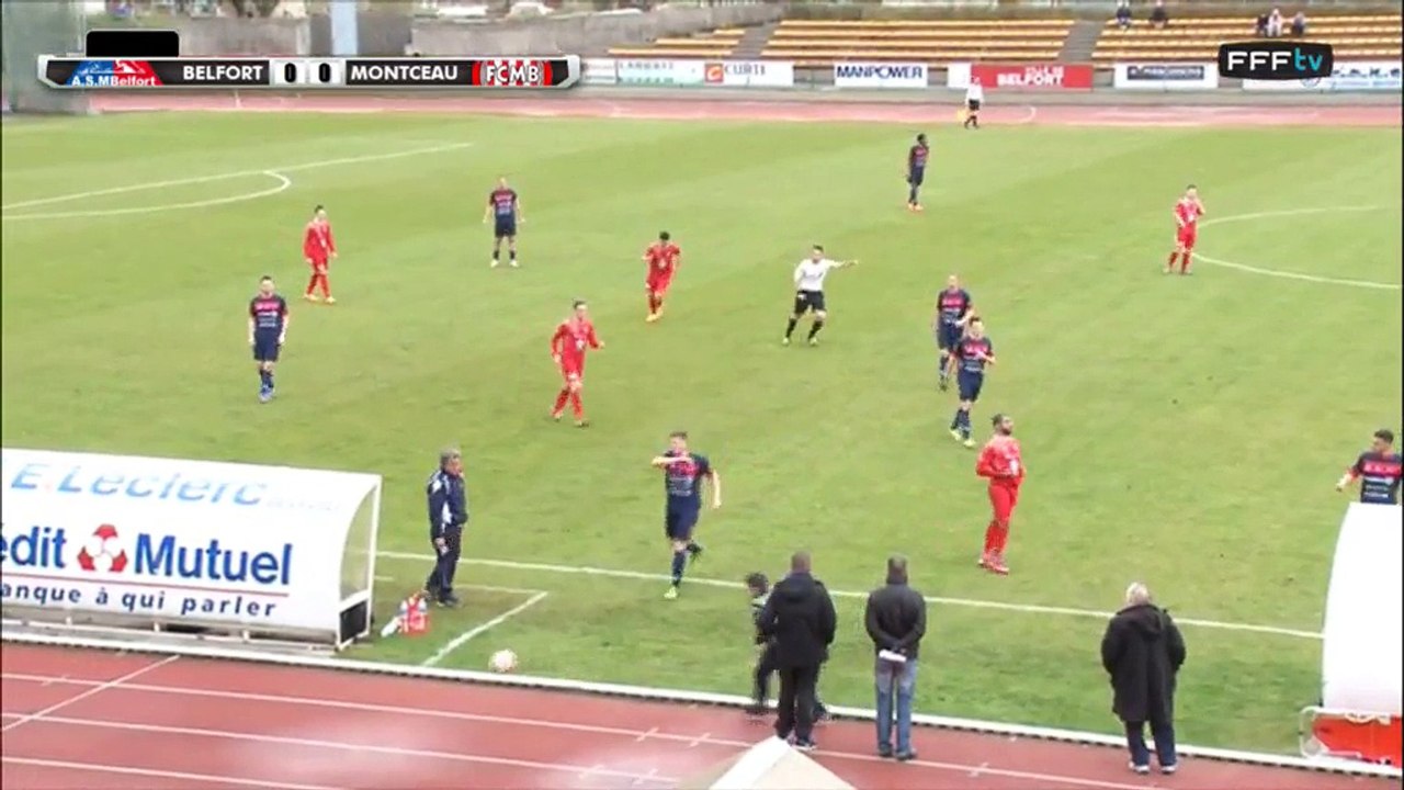Samedi 11 avril à 18h00 - ASM Belfort - FC Montceau Bourgogne - CFA B (REPLAY)