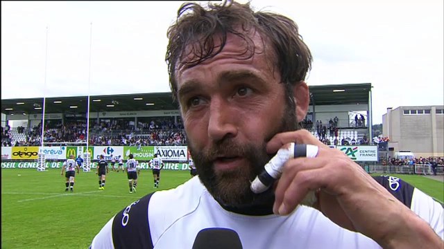 TOP14 - Brive-Lyon: Interview Arnaud Méla (BRI) - J22 - Saison 2014/2015