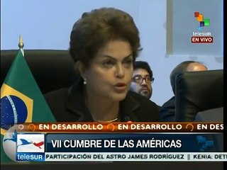 Rousseff saluda acercamiento entre Cuba y Estados Unidos