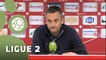 Conférence de presse Stade Brestois 29 - AJ Auxerre (0-1) : Alex  DUPONT (SB29) - Jean-Luc VANNUCHI (AJA) - 2014/2015