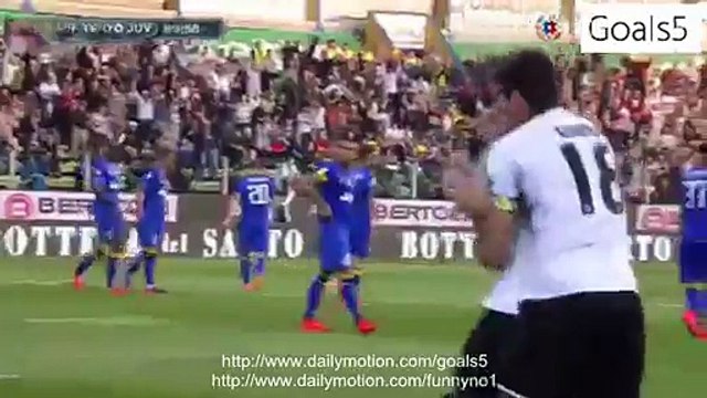 Josè Mauri Goal Parma 1 - 0 Juventus Serie A 11-4-2015
