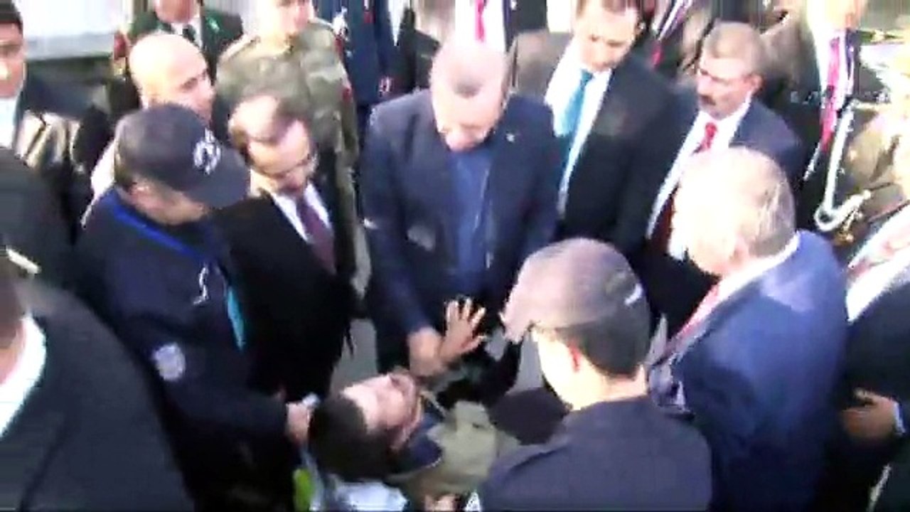 Cumhurbaşkanı, engelli vatandaşı kırmadı