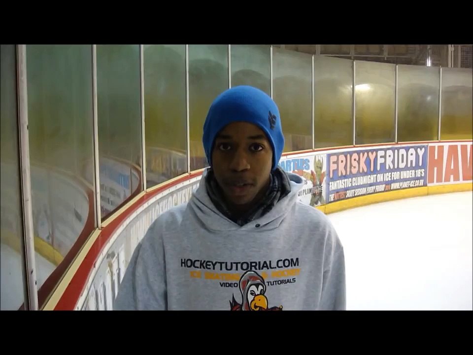 How To Hockey Stop With Both Skates Or Feet Proper Stop On Ice