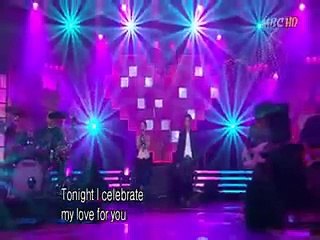 tonight i celebrate my love for you