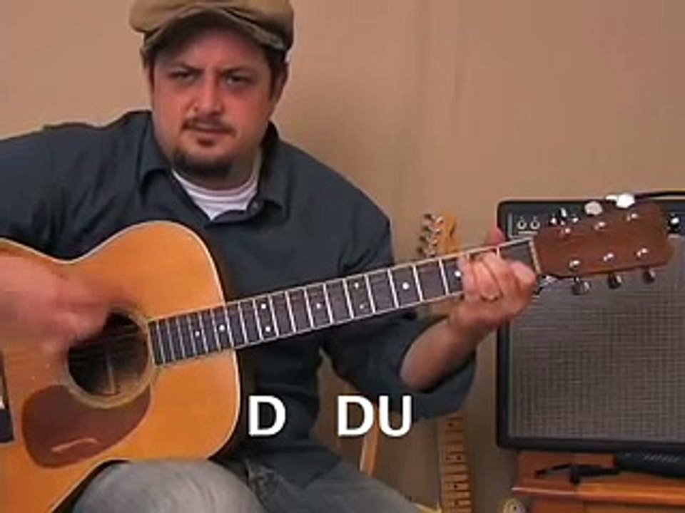 Guitar Lessons - Folsom Prison Blues by Johnny Cash - cover chords  simple song